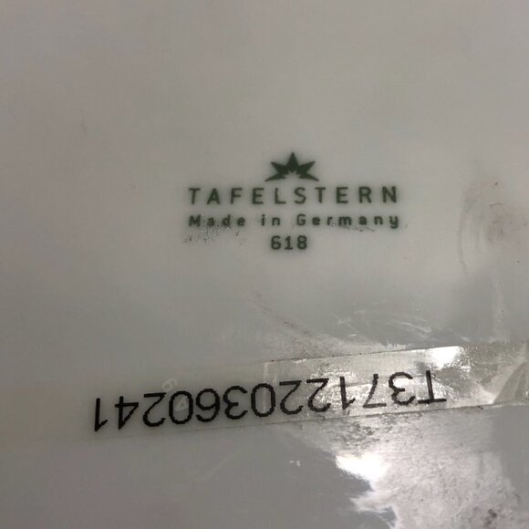 Tafelstern Two Tone Brown Made In Germany Plate - Picture 2 of 5